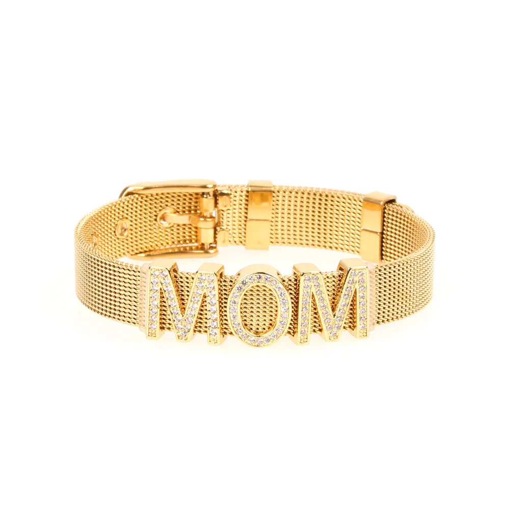 

Модные высококачественные женские браслеты из нержавеющей стали браслеты для наручных часов мама подарок на день рождения оптом/Прямая до...