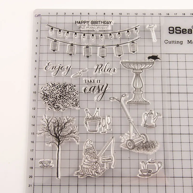 Стул стол мебель белка прозрачный силиконовый штамп для печати Сделай Сам