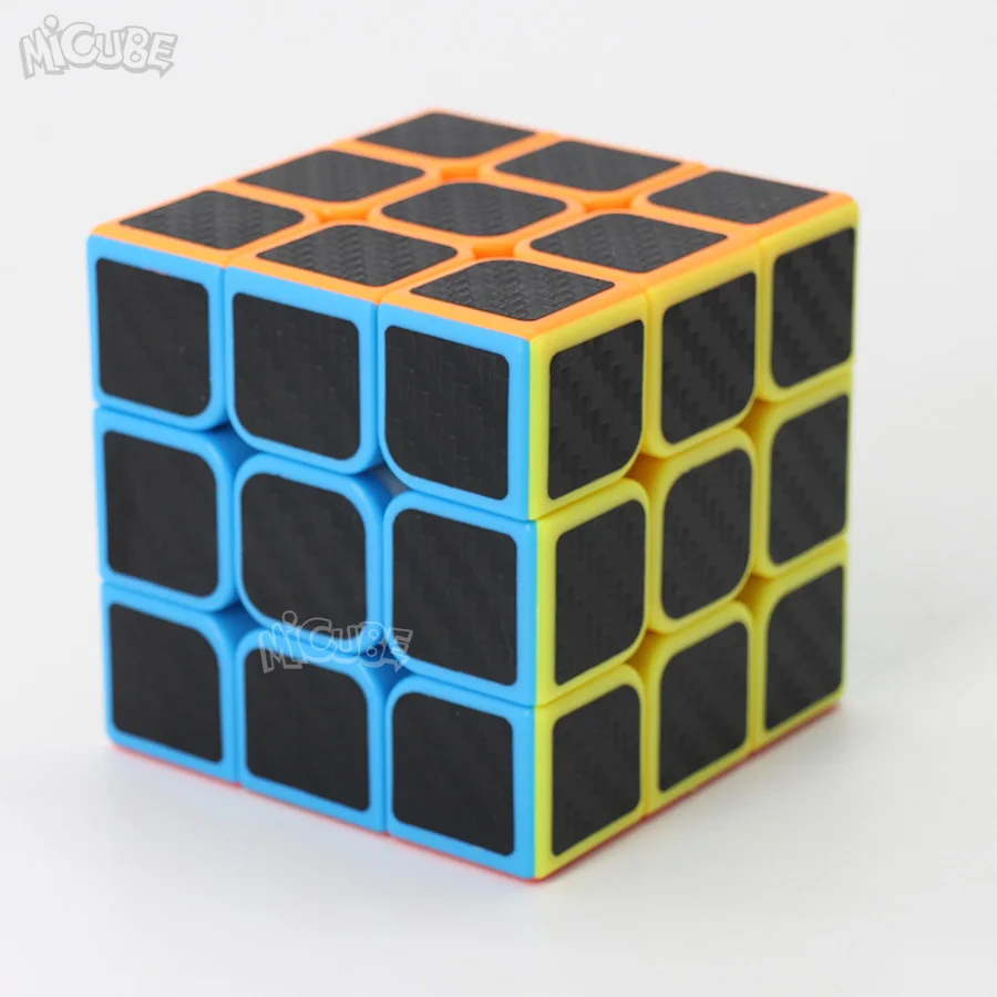 Кубик из углеродного волокна магический 2x2 3x3 скоростной куб 3x3x3 2x2x2 кубик Moyu Игра Головоломка Neo Cubo Magico игрушки для детей