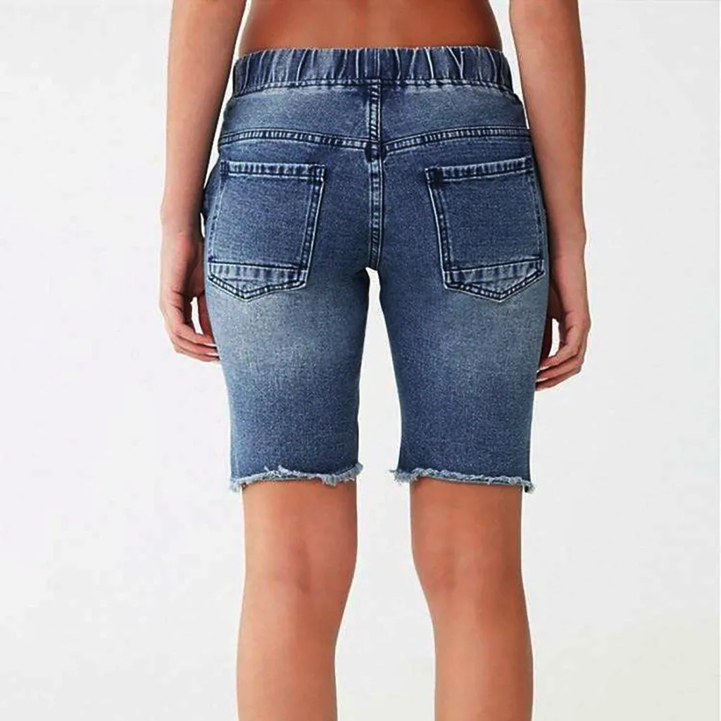 Женские модные брендовые винтажные рваные джинсы с кисточками и заклепками