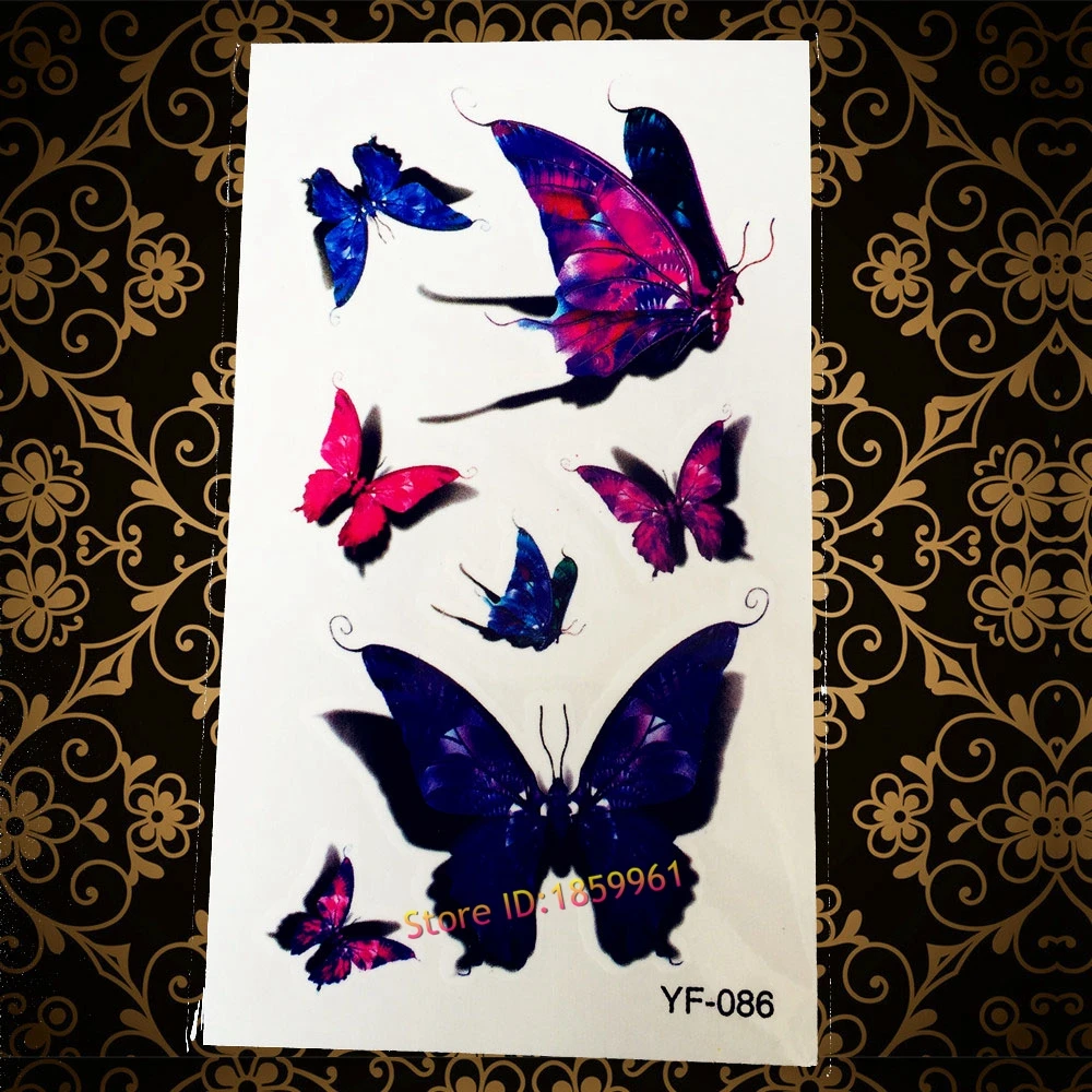 Пикантные флэш временную татуировку Наклейки пикантные Для женщин Средства