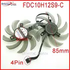 Вентилятор охлаждения для видеокарты GEFORCE GTX1080GTX1070GTX1060, FDC10H12S9-C 12 в пост. Тока, 0,35 А, 4 контакта, 86 мм