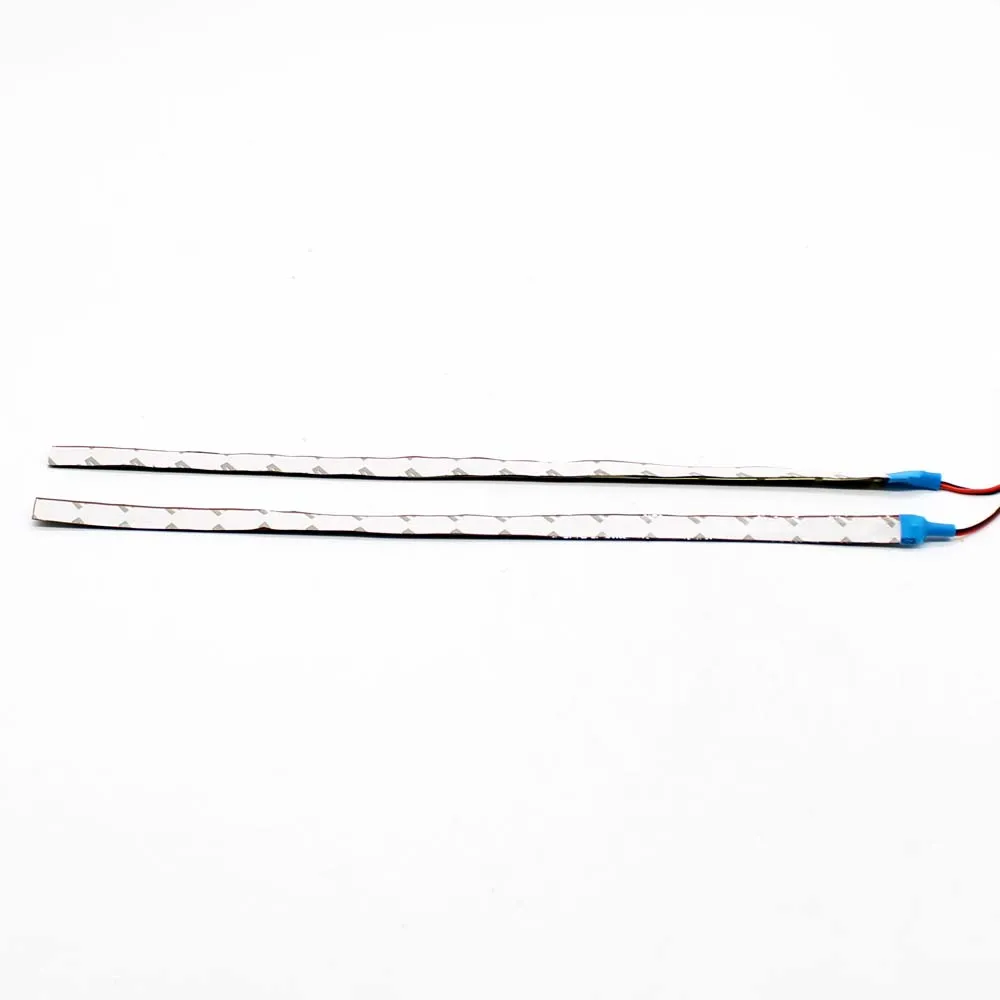 2pcs Waterproof Car Auto Decorative Flexible LED Strip HighPower 12V 30cm 15SMD Daytime Running Light DRL Blue | Автомобили и