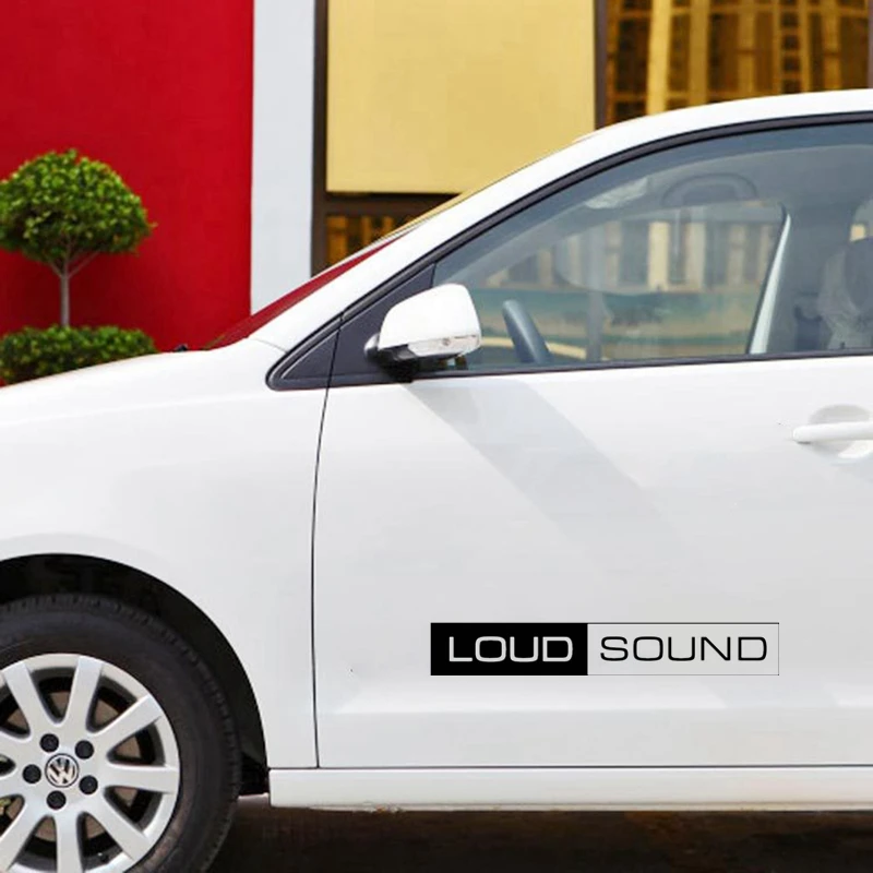 CS 1238#60*9см наклейки на авто LOUND SOUND водонепроницаемые машину наклейка для