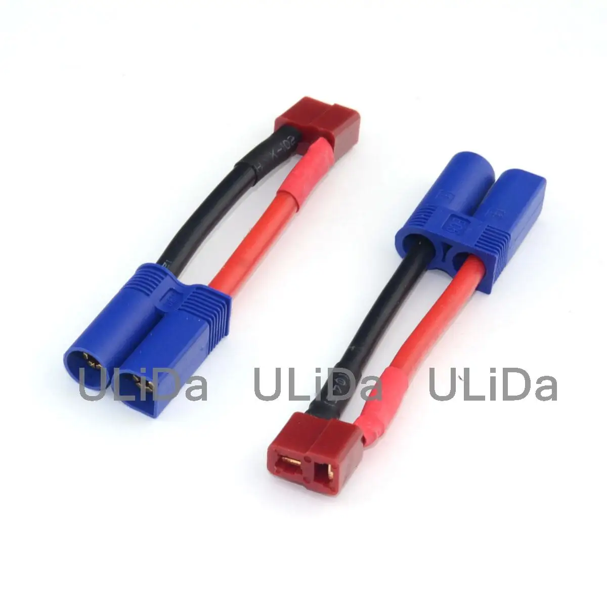 3 шт. EC5 штекер типа T-Plug (Deans Style) Женский разъем адаптера прочный 12AWG провод для LiPo |