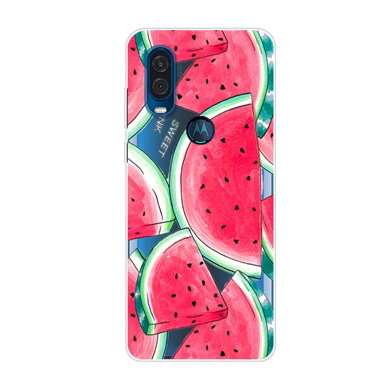 Чехлы для Moto One Vision чехол телефона Мягкая силиконовая задняя крышка Motorola MOTO Action