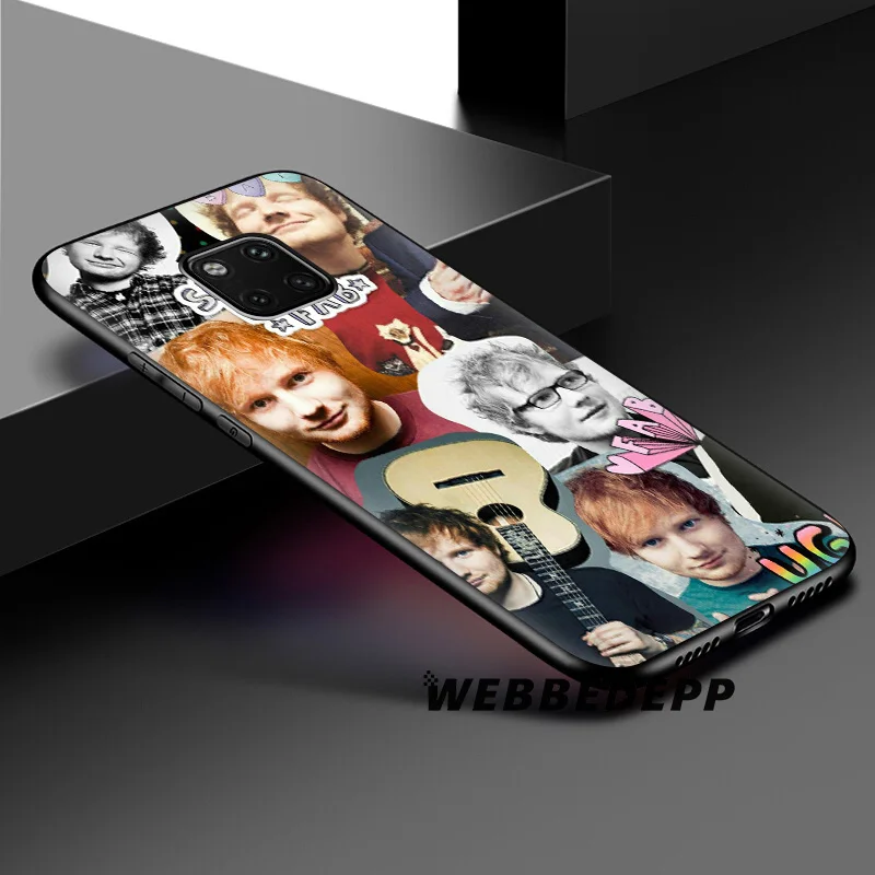 WEBBEDEPP Ed sheeran Edsheeran мягкий силиконовый чехол для Huawei Honor Mate 20 10 8X 8C 8 6A 7A 7X 7C Lite Pro ТПУ |