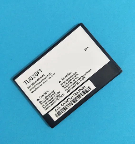 Аккумулятор AZK TLI020F1 для TCL J720T J726T Alcatel One Touch Pop 2 5042d C7 2000 OT-7040 1 шт. 7040 мА/ч | Мобильные