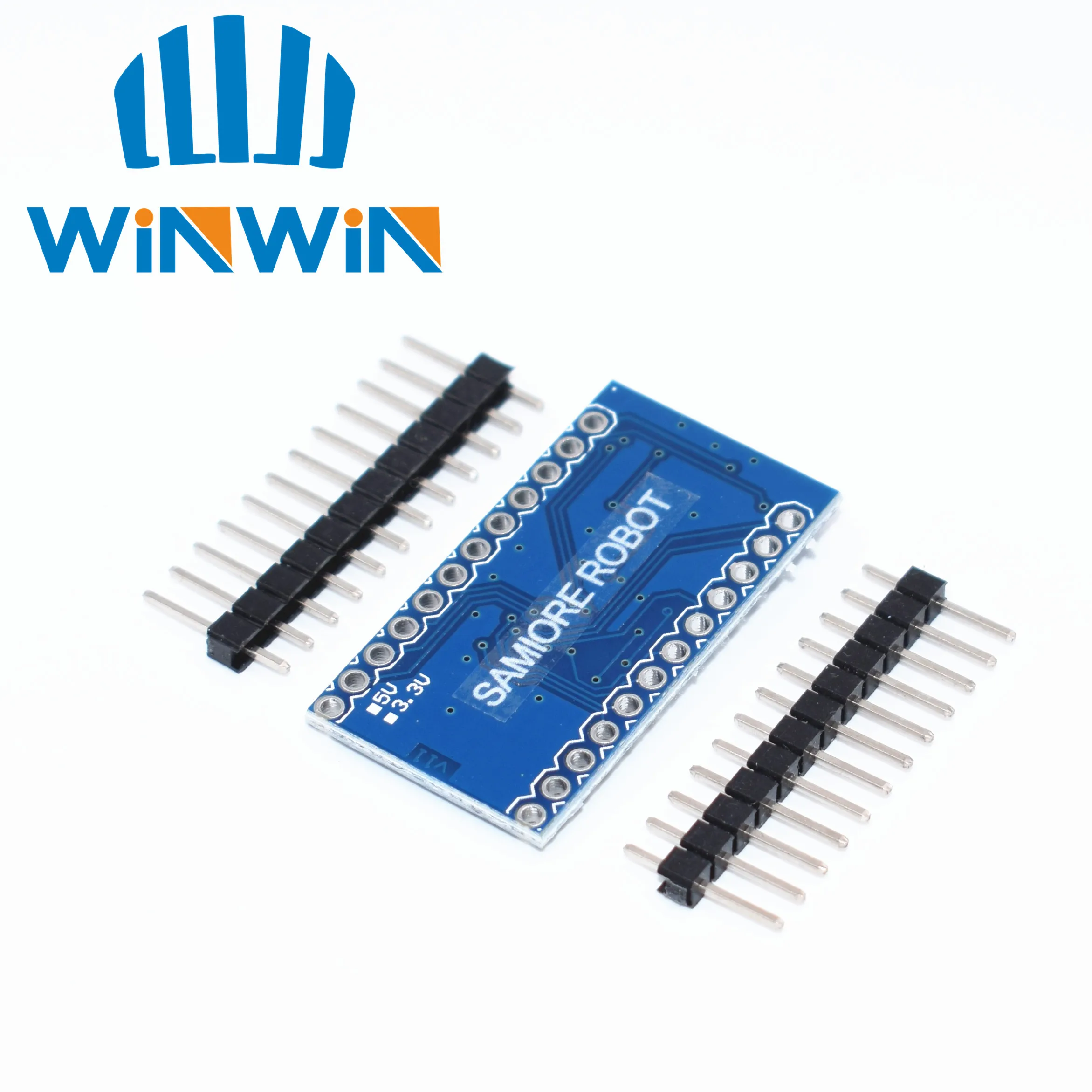 Бесплатная доставка 100 шт. Pro Micro ATmega32U4 5V/16 МГц модуль с 2 ряда штыревой