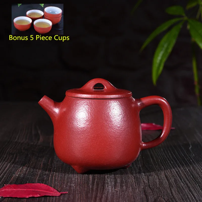 

220ml Yixing Zisha Teapot Genuine Handmade Dahongpao High Stone Scoop Tea Pot Kung Fu Tea Kettle Tea Set Wholesale Free Shipping