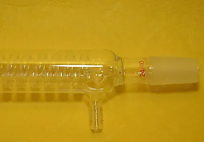 Graham конденсатор 24/40 400 мм кожух катушка стеклянный теплообменник лабораторная