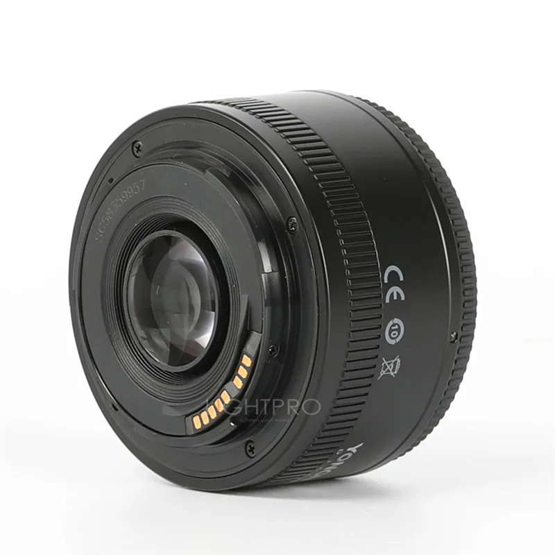 YONGNUO YN50mm f1.8 Автофокус Объектив для Canon EOS 60D 70D 5D2 5D3 600D 1200D 6D 650D DSLR камеры YN EF 50 мм f/1 8 AF