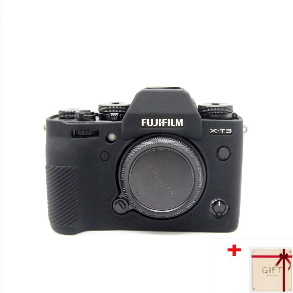Высококачественный мягкий силиконовый чехол для камеры Fuji XT3 резиновый FujiFilm
