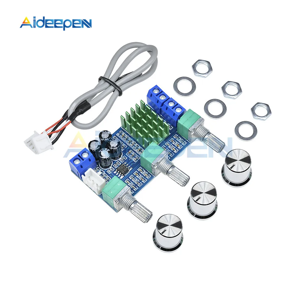 DC 12V 24V 2X80W двухканальный цифровой аудио TPA3116D2 усилитель плата модуль мощности