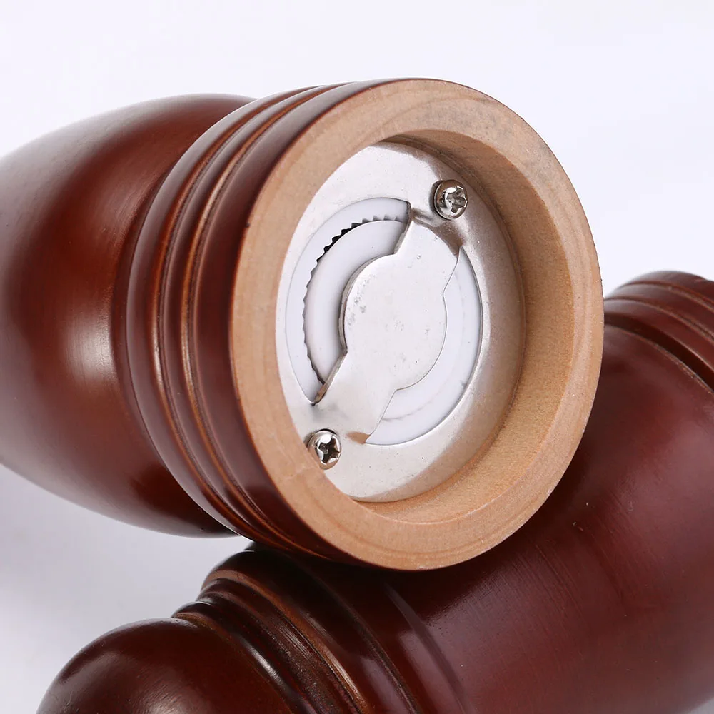 1 шт. горшок для приправ деревянный Измельчитель перца Шейкер соли и кухонная