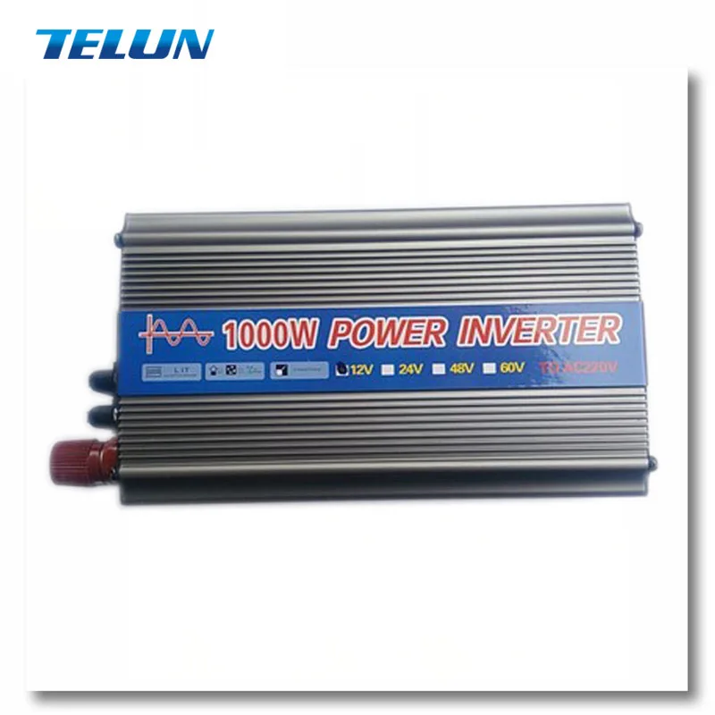 Фактическая мощность 500 Вт DC12V до 220 В 230 в пик 1000 чистый синусоидальный инвертор