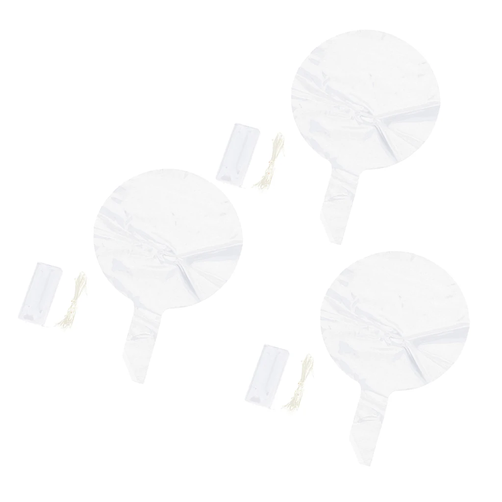 3x Прозрачный шар светильник цветной светодиод свадьба Рождество вечеринка