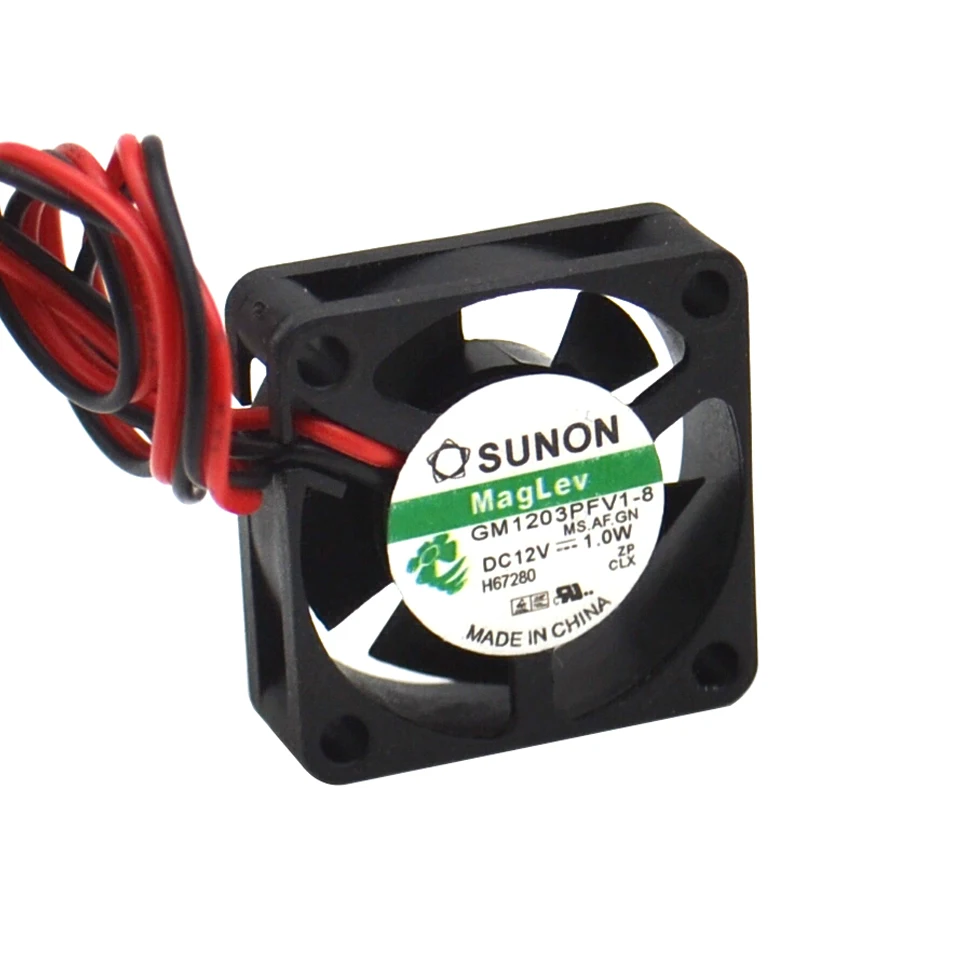 Магнитный Подвесной охлаждающий вентилятор 10 шт./лот для SUNON 12V 1 0 W GM1203PFV1-8 30mm 2 line