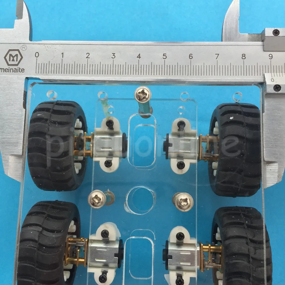 1 комплект J266Y DIY сборная полноприводная прозрачная акриловая плата модель