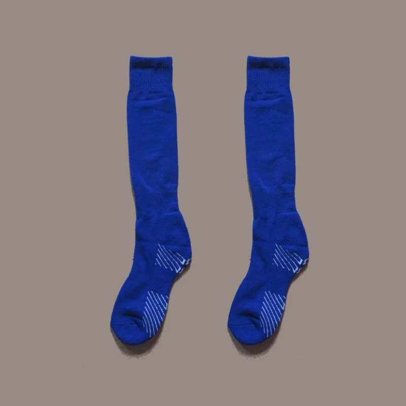 2018 Детские тонкие подошвы спортивные носки для танцев футбола однотонные