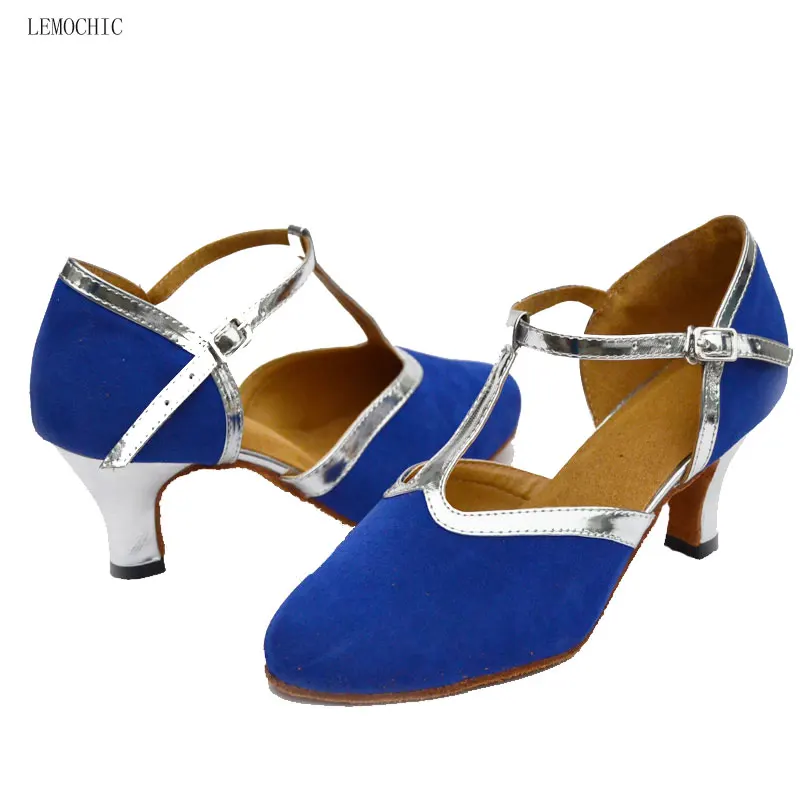 LEMOCHIC newest latin sumba cha-cha pole salsa high heels shoes elegance comfortable arena classical ladies girls dancing | Спорт и