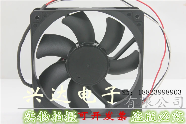 

New FD241225LB 24V 0.10A 12CM 12025 silent cooling fan