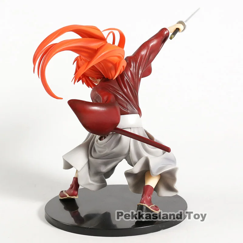 Аниме Rurouni Kenshin Himura Kenshin ПВХ фигурка Коллекционная модель игрушки