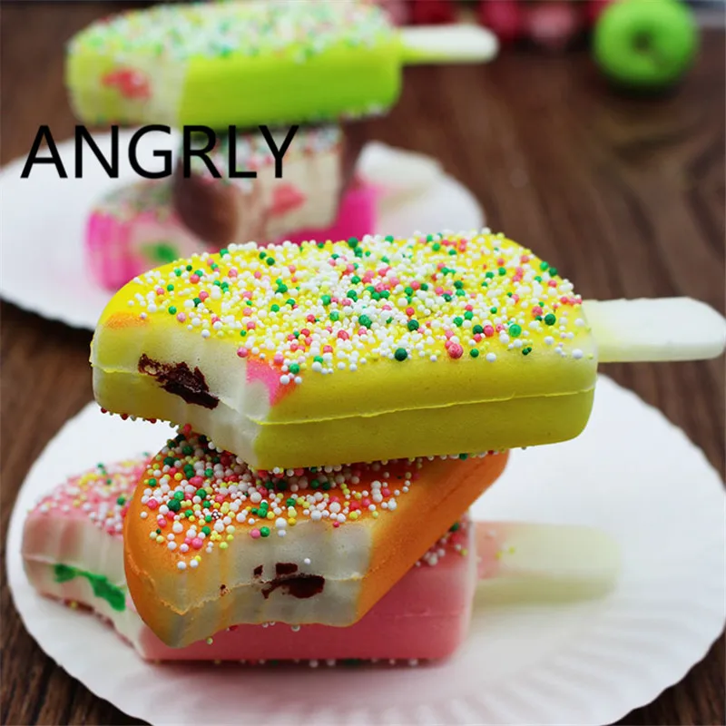 Имитация еды игрушки модель мороженого для десерта искусственная кожа прикуса