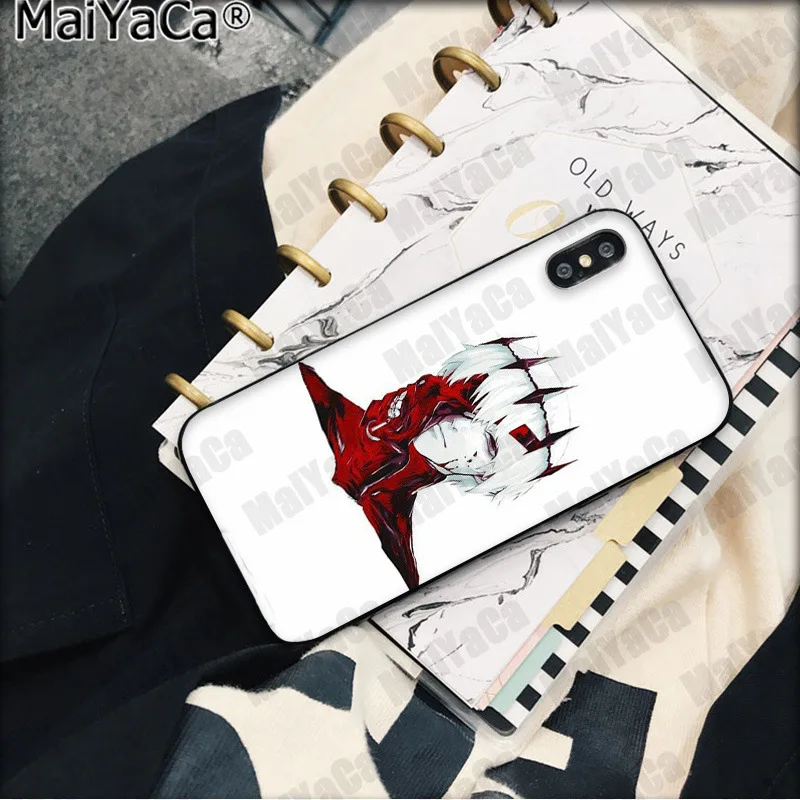 MaiYaCa Токийский Гуль телефон аниме фото на заказ чехол для телефона Apple iphone 11 pro 8 7 66S