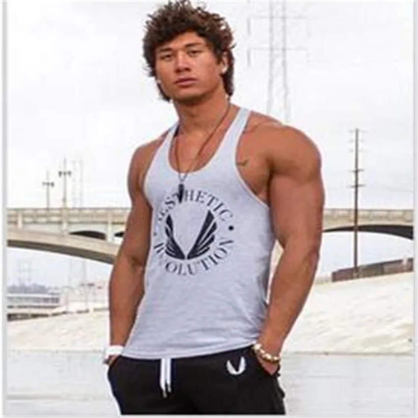 Golds Stringer, майка, Мужская одежда для бодибилдинга и фитнеса, мужская рубашка без рукавов, майки для фитнеса, хлопковые майки, топы