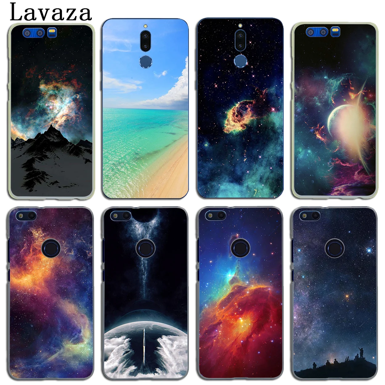 Морской воды небо Вселенной Звездных чехол для Huawei Y9 Y6 Y7 Prime 2019 Nova 5i 4 3i 3 2i Honor 20 8C 8X 8