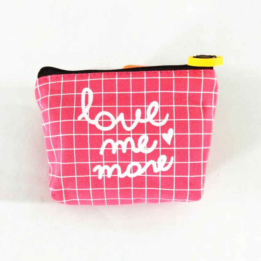 Новинка 2017 Симпатичные холщовые женские кошельки M244 синего розового желтого