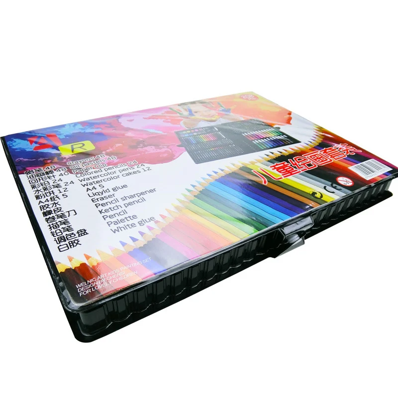 208 шт . подарочный набор для рисования художественный маркер Акварельная Кисть