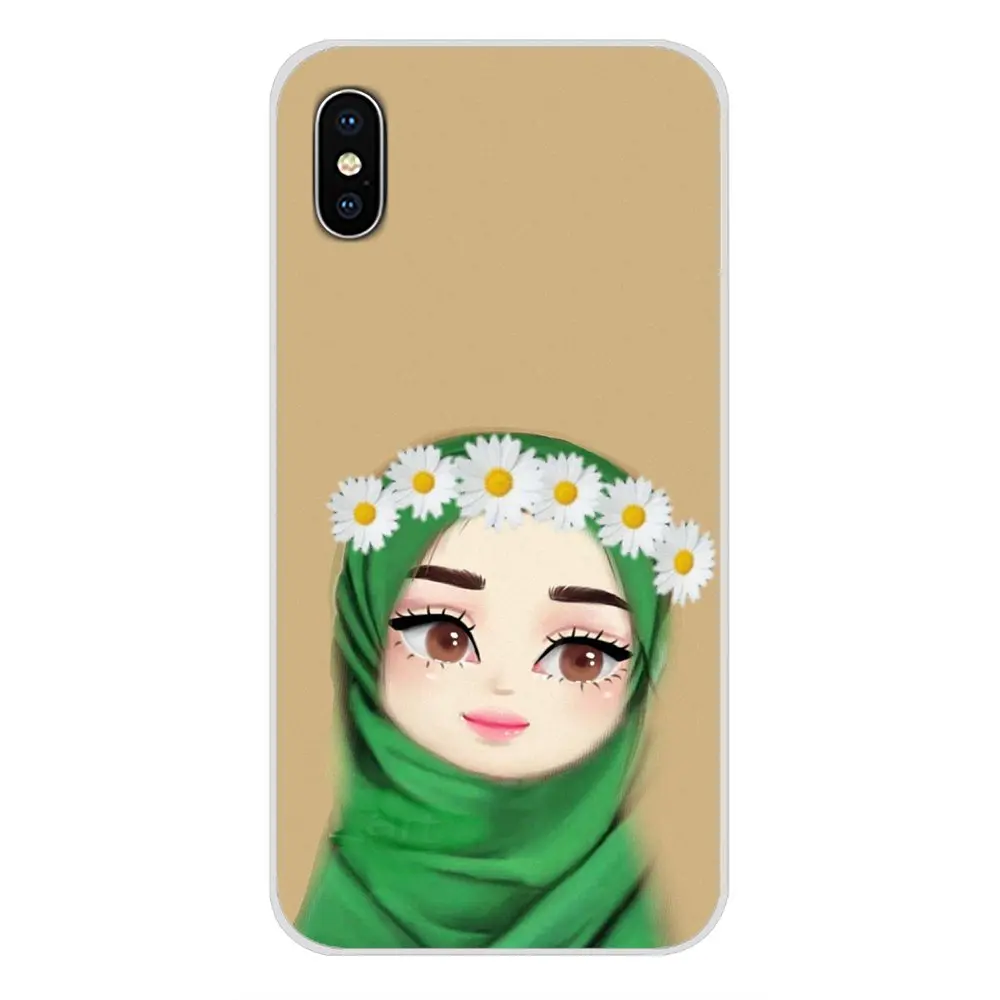 Мусульманские исламские глаза для девочек мягкие прозрачные чехлы Apple iPhone X XR XS MAX