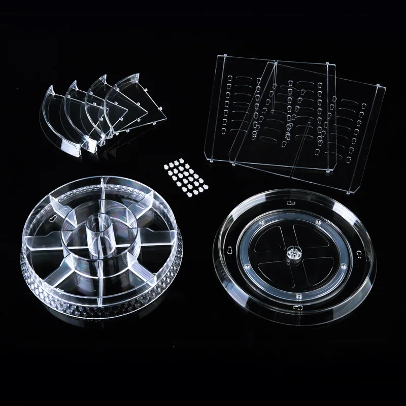 1 шт. Женская функциональная коробка для хранения органайзер макияжа