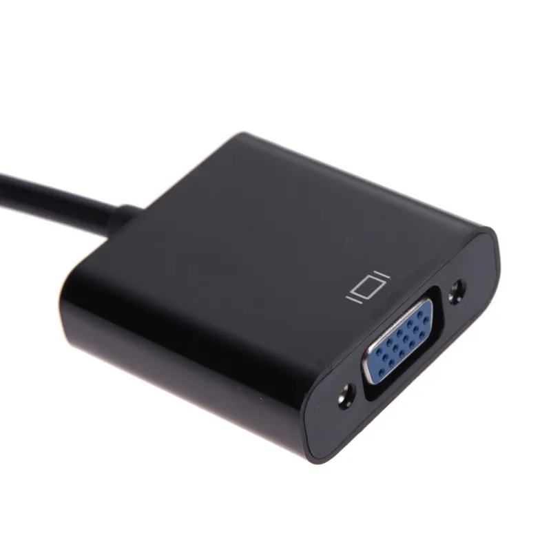 1 комплект Микро Мини адаптер hdmi-vga адаптер HDMI к VGA конвертер мужчин и женщин HDMI кабель с аудиошнур