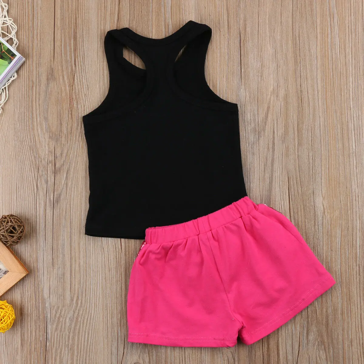 Новинка 2019 брендовый комплект одежды для маленьких девочек футболка с надписью