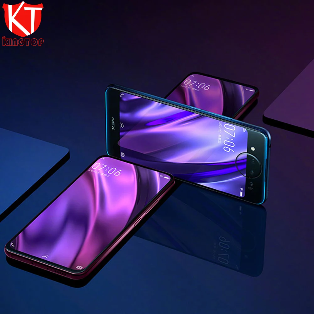 Оригинальный vivo NEX 2 Dual Экран мобильного телефона 10 Гб 128 6 39 &quot+ 5 49&quot Snapdraon 845 Octa Core 3
