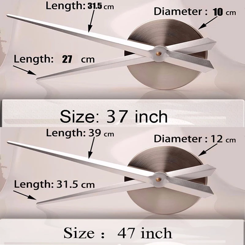 Новинка 2019 большие настенные часы персонализированные 3D DIY акриловые зеркальные