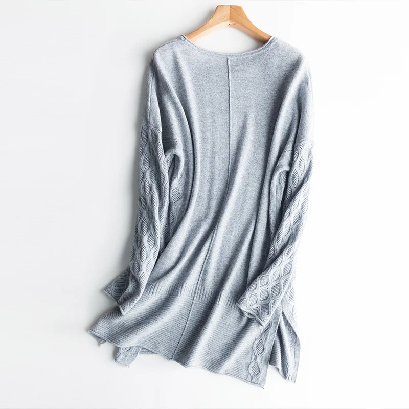 Свитер для женщин 2018 новая мода высокое класс 100% чистый кашемир сетки вязаный