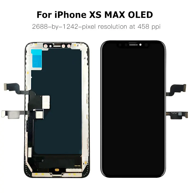 

Дисплей для iPhone X XR XS Max, замена OLED-экрана для iPhone 11 Pro Max, ЖК-дисплей с True Tone, без битых пикселей, AAA +++