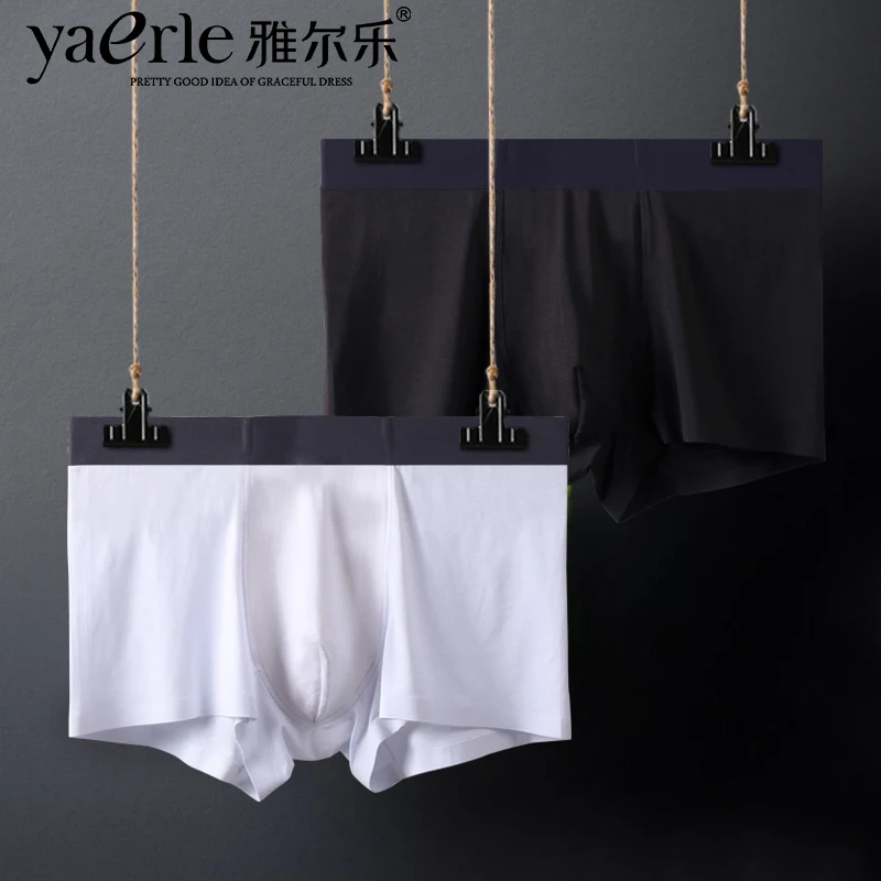 

2pcs Male Boxers 2019 Seamless Soft Comfortable Elastic Antibacterial Boxers Male Sexy Men Underwear Male Men's Underpants Tmall