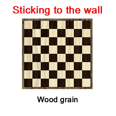 Sticking To The Wall Изысканный Магнитный из ЭВА(этиленвинилацетат) твердый набор пластиковых шахмат Портативный железный дискеты детский подарок головоломка прилипающая к стене настольные игры - Цвет: Sticking To The Wall