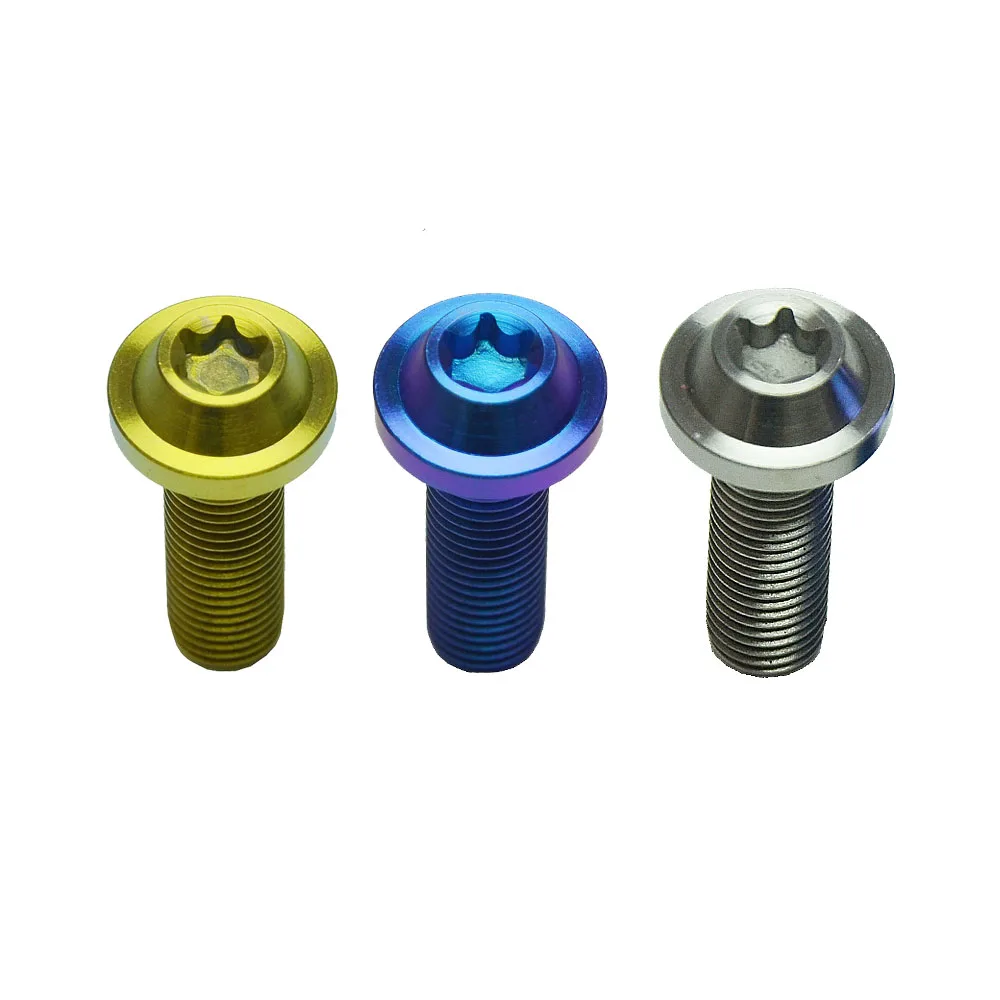 

1.25 Pitch M10 x 30mm Titanium Bolt Fit Motorcycle Racing Modify Multiple Multicolor OEM 4 PCS