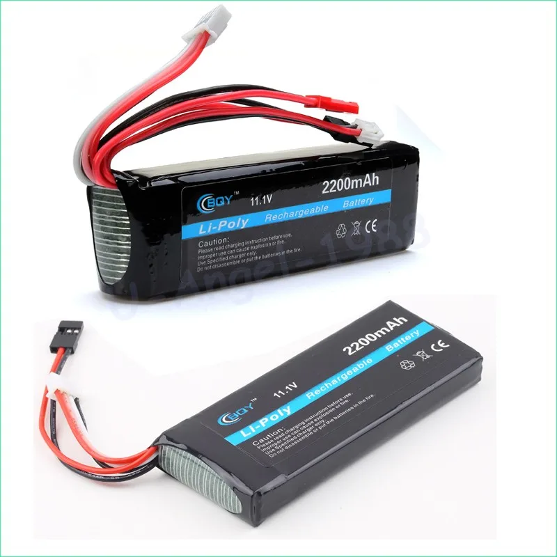1 шт. BQY Power Lipo батарея 3S 11 В 2200 мАч 8C 3 Толщина Тонкие размеры батареи для JR Futaba BEC