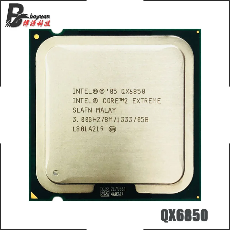 Четырехъядерный процессор Intel Core 2 Extreme QX6850 3 0 ГГц 130 Вт 8 м 1333 LGA 775|Процессоры| |
