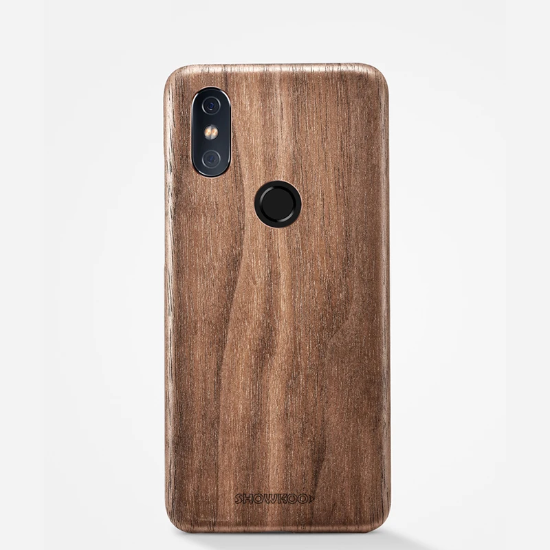 Showkoo Оригинальный Деревянный чехол для телефона Xiaomi Mi8 деревянный + волокно