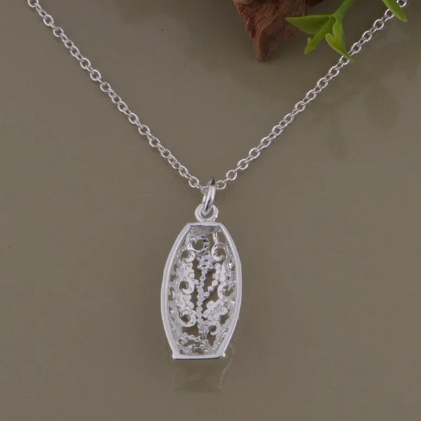 Оптовая продажа высокое качество серебряные модные украшения цепи ожерелье