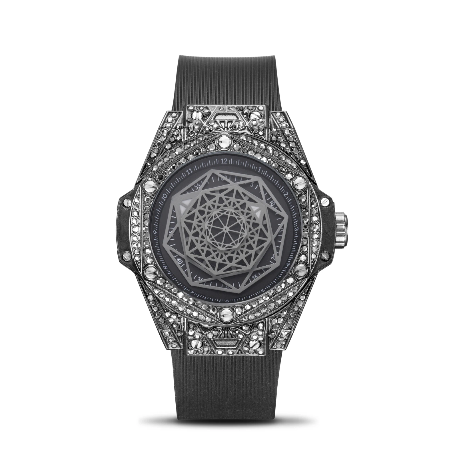 Швейцарская Алмазная резка Япония Miyota кварц rolexable круг модный тренд мужские часы светящиеся водонепроницаемые Relojes Hombre