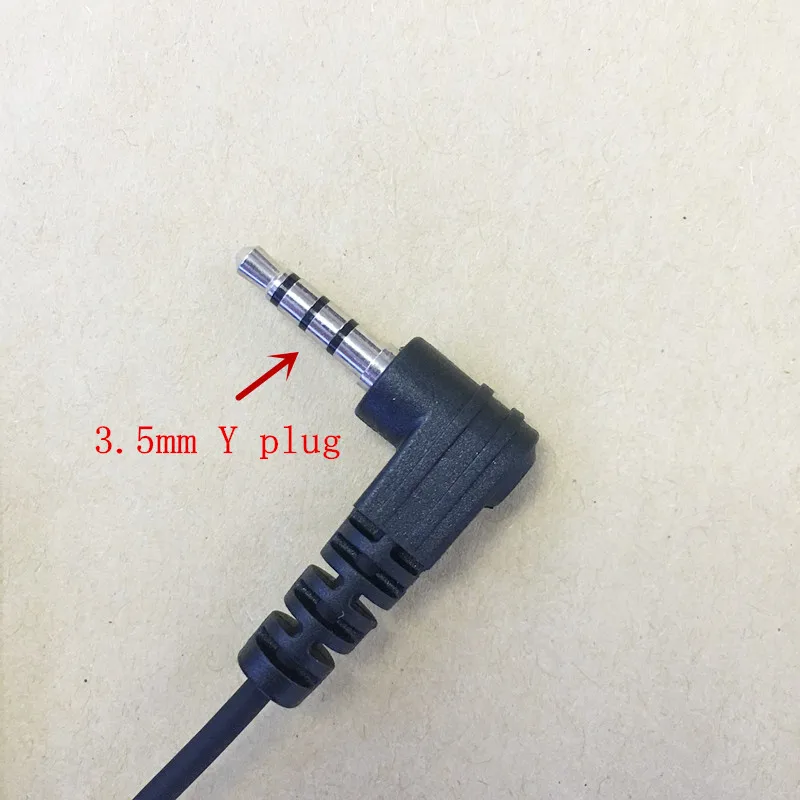 GOTON хомут для воротника PTT 3 5 мм Y заглушка наушников Yaesu Vertex Standard VX168 VX481 VX3R VX1R FT50 FT60